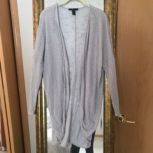 Forever 21 Grey Cardigan